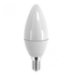 LED ΛΑΜΠΑ C37 E14 8W 6400K  ASE/0008/511