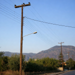 Ξύλινη Κολώνα ΔΕΗ – Ύψους 3,00 m