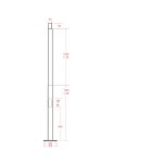 ΙΣΤΟΣ ΦΩΤΙΣΜΟΥ ΔΡΟΜΟΥ 2.5 ΜΕΤΡΑ KOL/0025/000