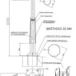 ΟΚΤΑΓΩΝΙΚΟΣ ΙΣΤΟΣ 12 ΜΕΤΡΑ ΦΩΤΙΣΜΟΥ ΔΡΟΜΟΥ ΑΝΑΚΛΙΝΟΜΕΝΟΣ ΟΚΤ/AN12/000
