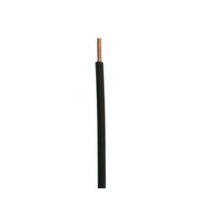 KAL/NYA4/002 Καλώδιο μονοπολικό NYA H07V-U PVC 4mm² Μαύρο