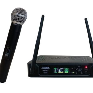 ASMIK/0000/01  Audien JRU-521L-Α Ασύρματο Δυναμικό Μικρόφωνο Χειρός UHF, Με Τροφοδοσία Δέκτη 5V Micro USB