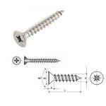 ΝΟΒΟΠΑΝΟΒΙΔΕΣ ΙΝΟΧ PZ 3,5mm & ΜΗΚΟΣ 16-50mm PZ ΦΡΕΖΑΤΗ DIN7505