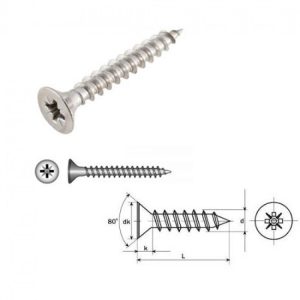 ΝΟΒΟΠΑΝΟΒΙΔΕΣ ΙΝΟΧ PZ 4 MM & ΜΗΚΟΣ 16-80MM PZ ΦΡΕΖΑΤΗ DIN7505