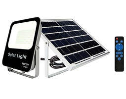 SOL/0100/01 ΗΛΙΑΚΟΣ ΠΡΟΒΟΛΕΑΣ LED 100W ΣΕ ΛΕΥΚΟ ΧΡΩΜΑ
