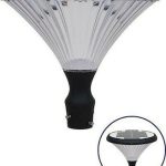 SOL/0101/01 Στεγανό Ηλιακό Φωτιστικό Δρόμου IP65 με Ανιχνευτή Κίνησης και Αισθητήρα Φωτός και Ψυχρό Λευκό Φως 6000K/40W σε Μαύρο Χρώμα