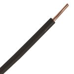 KAL/NYA1,5/OO1 ΚΑΛΩΔΙΟ NYA ΗΟ7V-U 1Χ1,5mm2 ΜΑΥΡΟ
