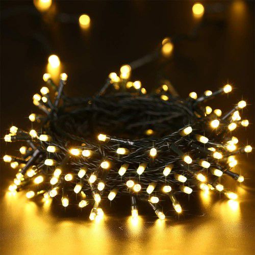 ΧΡ/0000/02 Λαμπάκια με 100 Led για εσωτερικό χώρο Christmas lights 9m Θερμό Λευκό