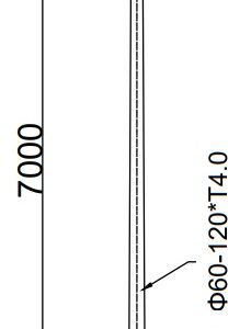 ΙΣΤΟΣ ΚΩΝΙΚΟΣ 7 ΜΕΤΡΑ ΦΩΤΙΣΜΟΥ ΔΡΟΜΟΥ IST/KON7/000