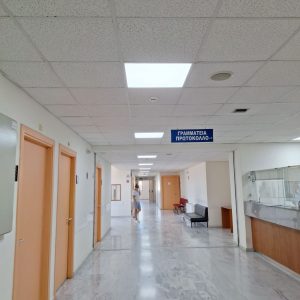ΤΟΠΟΘΕΤΗΣΗ LED PANEL ASA  60X60 EΦΚΑ ΚΡΗΤΗΣ .