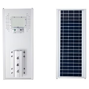 ΗΛΙΑΚΟ ΦΩΤΙΣΤΙΚΟ ΔΡΟΜΟΥ 100W 6000K SOLAR STREET LIGHT ΜΕ ΑΠΟΣΠΩΜΕΝΟ ΠΑΝΕΛ
