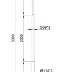 ΙΣΤΟΣ ΦΩΤΙΣΜΟΥ ΔΡΟΜΟΥ 6 ΜΕΤΡΑ IST/0006/000