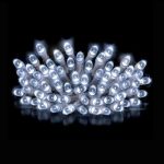 ΧΡ/0000/01 Λαμπάκια με 100 Led για εσωτερικό και εξωτερικό χώρο Christmas lights 8m Λευκό