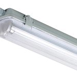 ΦΩΤΙΣΤΙΚΟ ΣΚΑΦΑΚΙ ΓΙΑ ΔΥΟ LED T8 150cm ΜΕ ΚΑΛΥΜΜΑ IP65 SKA/0150/000