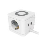 POLI/0000/02 ΠΟΛΥΠΡΙΖΟ ΚΥΒΟΣ με USB & ΑΣΥΡΜΑΤΟΣ ΦΟΡΤΙΣΤΗΣ